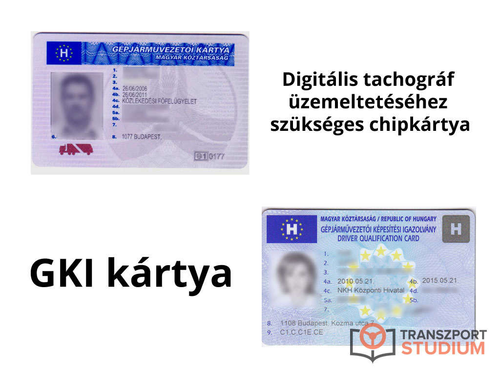 GKI kártya és Digitális tachográf chipkártya - a kettő nem ugyanaz!